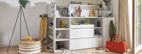 astuce rangement chambre d'enfants meubles Gautier