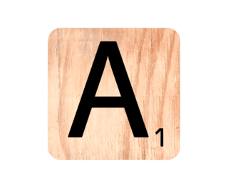 Lettre bois 