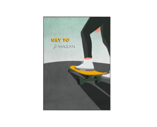 Cadre Skate way to