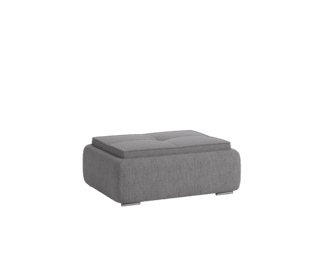 Pouf rectangulaire avec table Domino