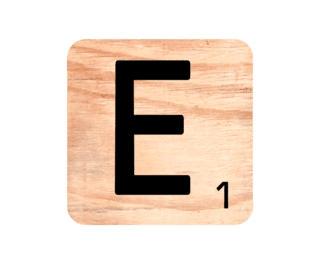 Lettre bois 